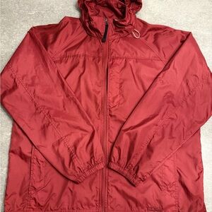 EUC VINTAGE L.L. Bean Men’s Dark Red Windbreaker Jacket - Size L